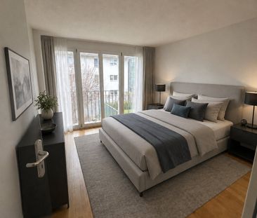 Wohntraum ralisiert: 3.5/4.5 Zimmer Wohnung mit Wintergarten - Photo 2