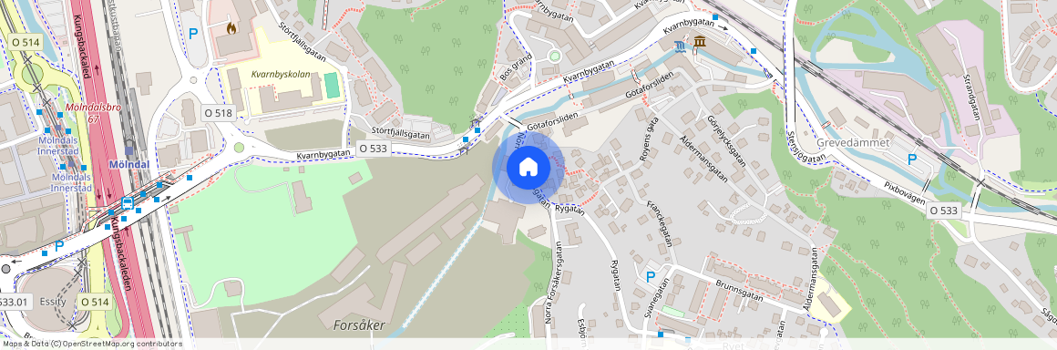 Norra Forsåkersgatan, Mölndal