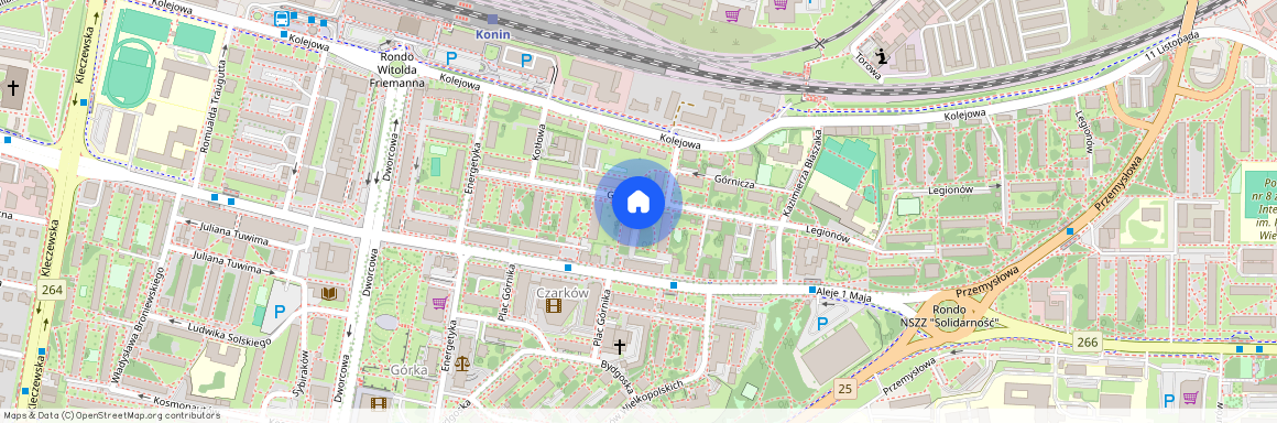 ul. Górnicza, Konin, wielkopolskie