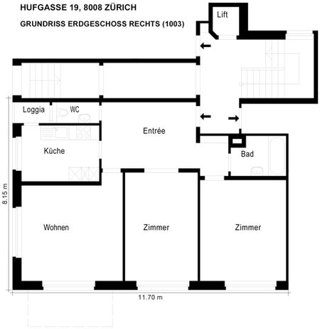 Hinter dem Opernhaus, Zürich Kreis 8, Seefeld - Photo 2