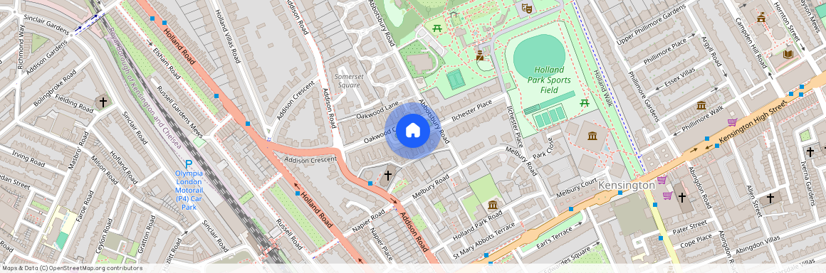 Abbotsbury Road, Holland Park W14