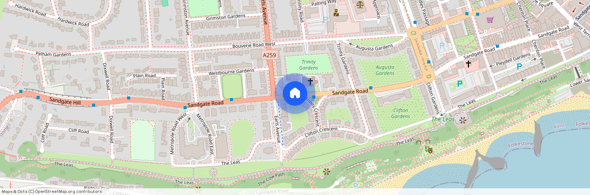 Sandgate Road, Folkestone, Kent, CT20