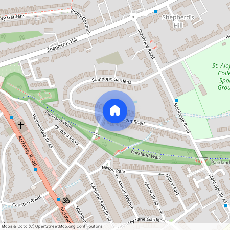 Claremont Road, Highgate, London