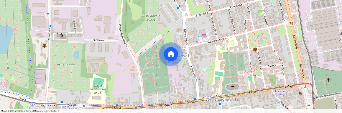 ul. Karola Miarki, Chorzów II, Chorzów, śląskie