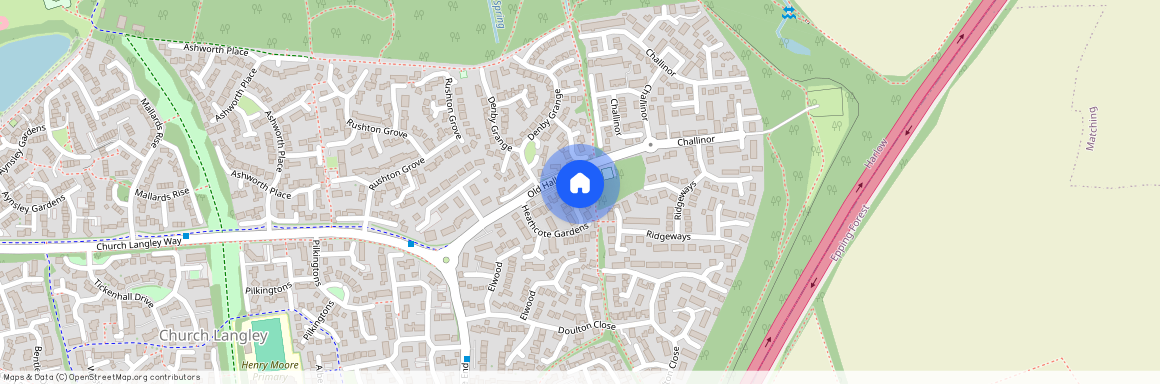 Heathcote Gardens, Harlow, CM17