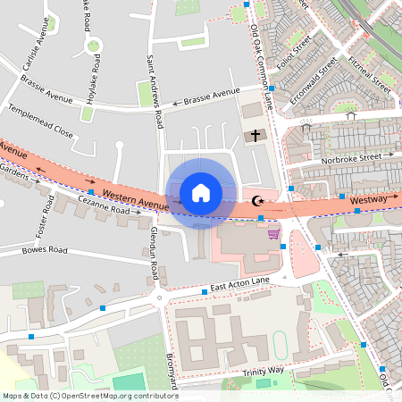 Western Avenue, East Acton, London, W3 7TZ