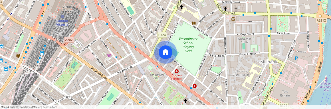 Westminster, Vincent Square, SW1P 2NE, London