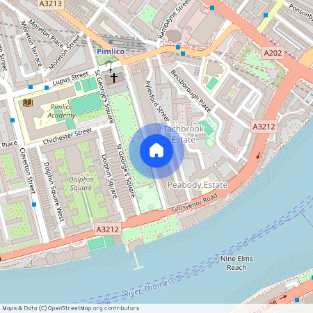 St George's Sq, London, SW1V