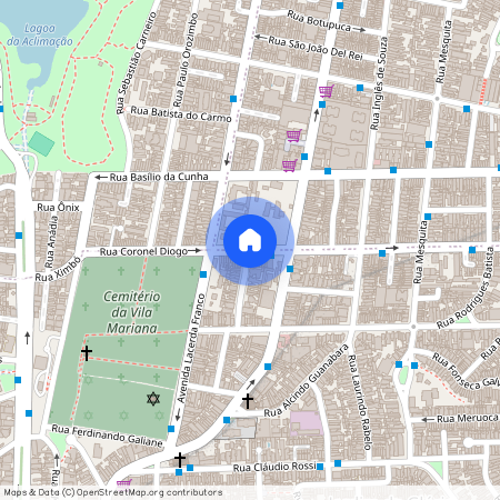 Praca Sao Francisco Da Gloria S/N, Vila Mariana, São Paulo - SP, 01545-090, Brazil