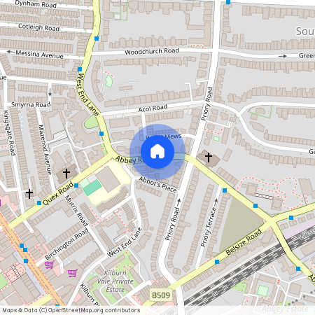 Abbey Road, West Hampstead, London, NW6