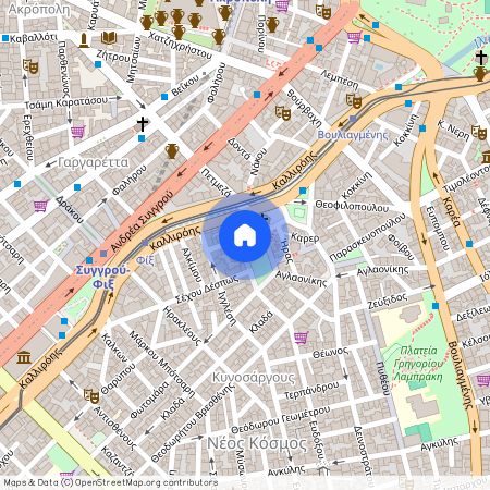 Τυμφρηστού, 14, Αθήνα Ελλάδα, 11743, Κυνοσάργους (Αθήνα - Κέντρο)