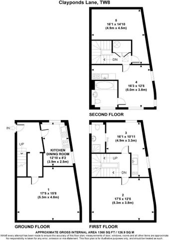 Flat 5, 25c Clayponds Lane, London TW8 0BN - Photo 2