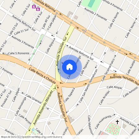 3 Poniente #391, Colonia La Paz, C.P. 72160, Puebla