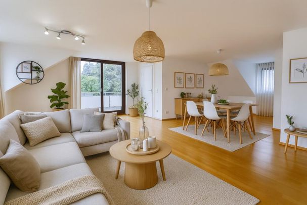 Lichtdurchflutete Dachgeschoss-Wohnung - Foto 1