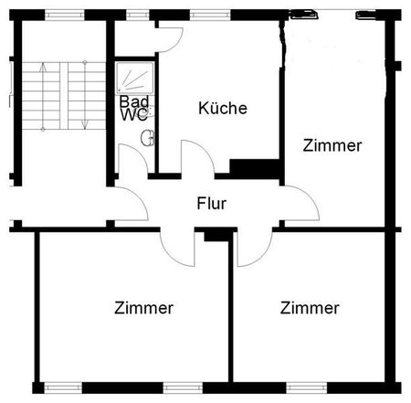 Frisch renovierte 3-Zimmer-Wohnung! - Photo 4