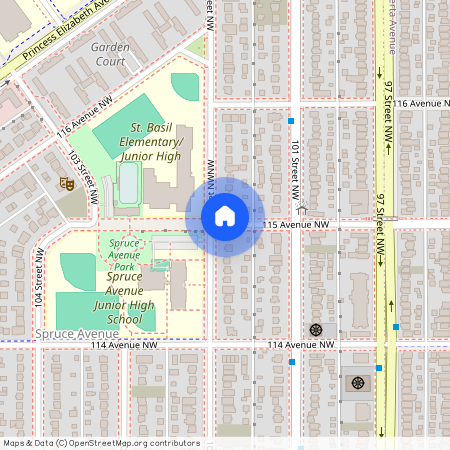10050 115 Avenue Northwest, Spruce Avenue, Edmonton