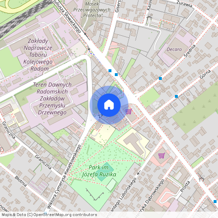 ul. Zagłoby, Glinice, Radom, mazowieckie