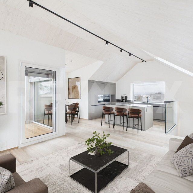 NEUBAU Superschöne 3.5 Zimmer Dach-Maisonettewohnung mit Balkon in Lachen SZ zu mieten - Foto 1