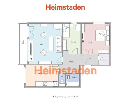 Pronájem bytu 3+1 69 m - Photo 3