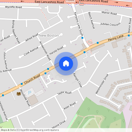 Church Gardens, St Helens, WA11