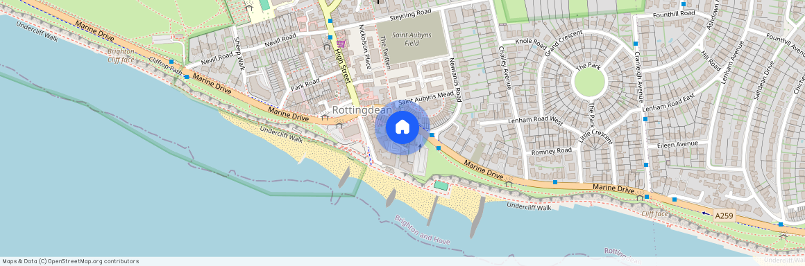 Marine Drive, Rottingdean, Brighton