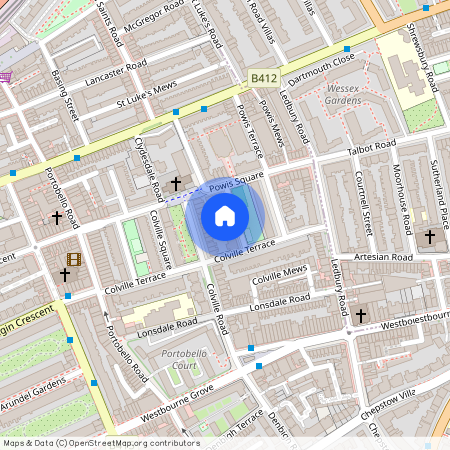 Powis Square, Notting Hill, W11