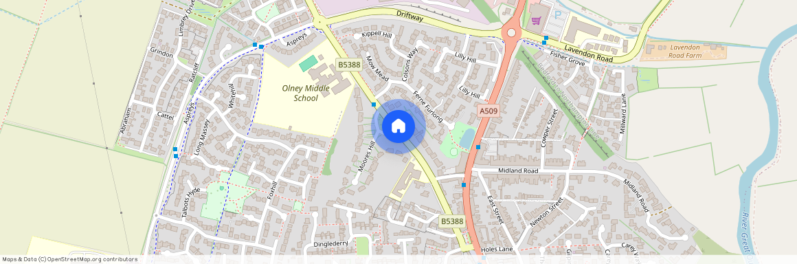 Yardley Road, Olney, Buckinghamshire, MK46