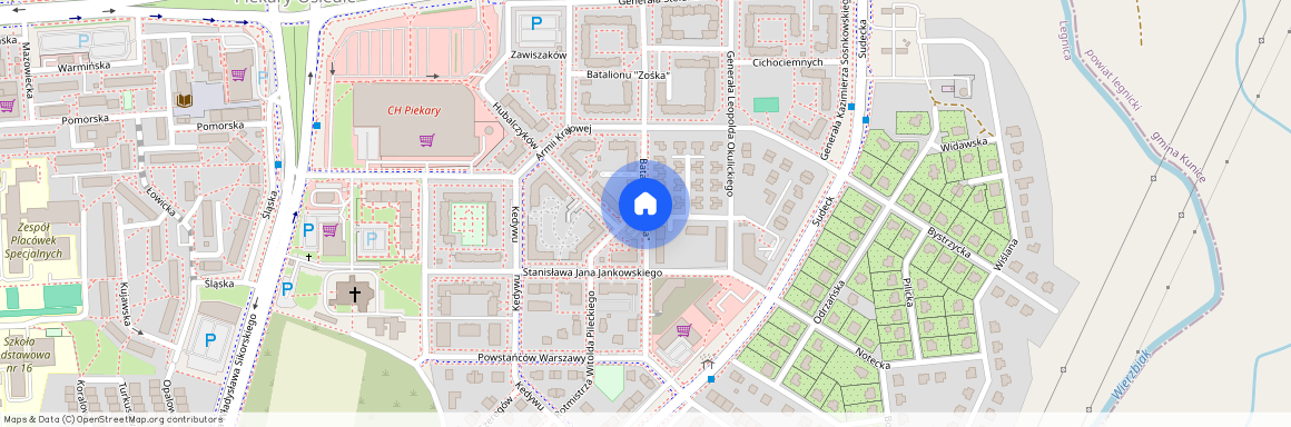 ul. Batalionu "Zośka", Legnica, dolnośląskie