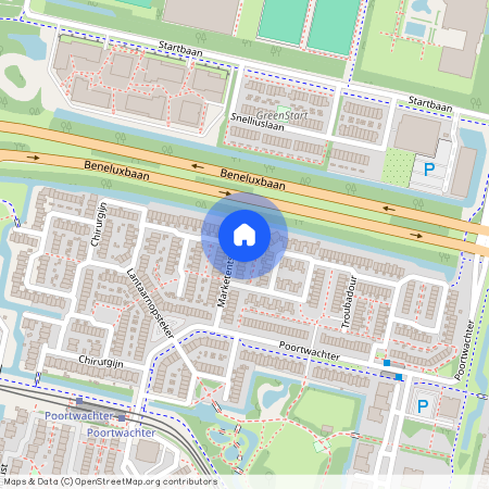 Beroepenbuurt, 1188 DE, Marketentster, Amstelveen