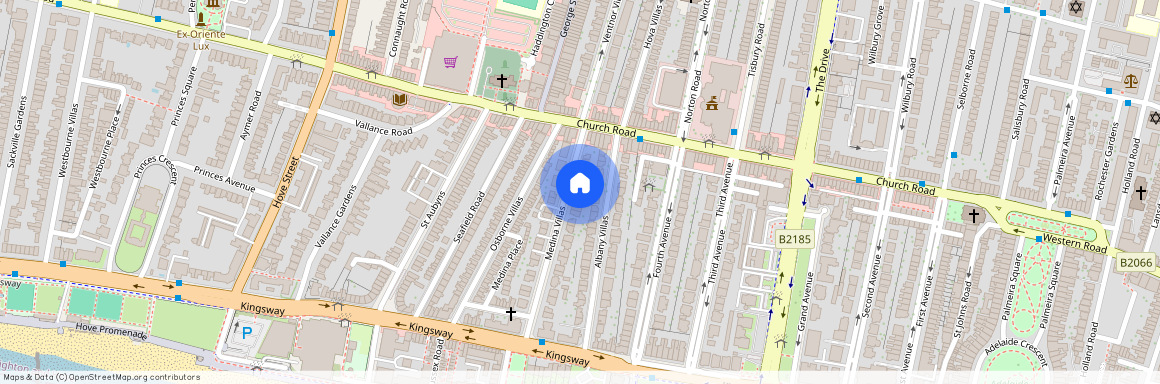 Medina Villas, Hove, BN3