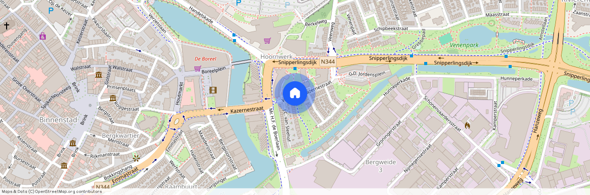 Hoornwerk, 7417 ZA, Verlengde Kazernestraat, Deventer