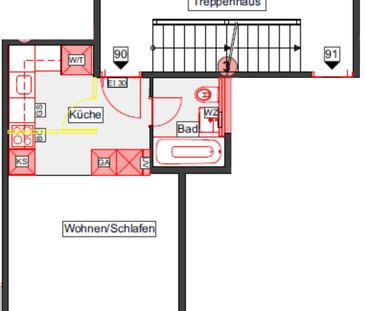 1 Zimmerwohnung im St. Johannquartier - Photo 6