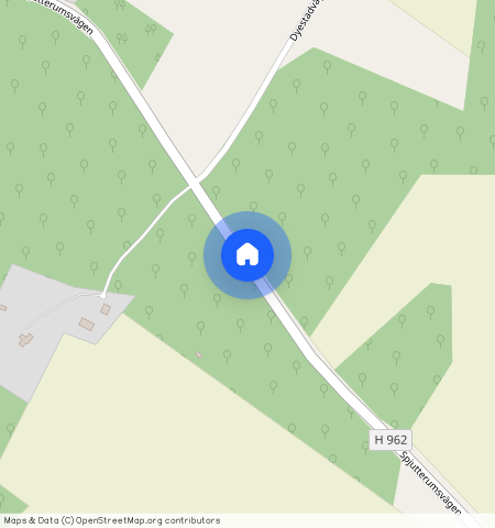 Spjutterumsvägen, Färjestaden