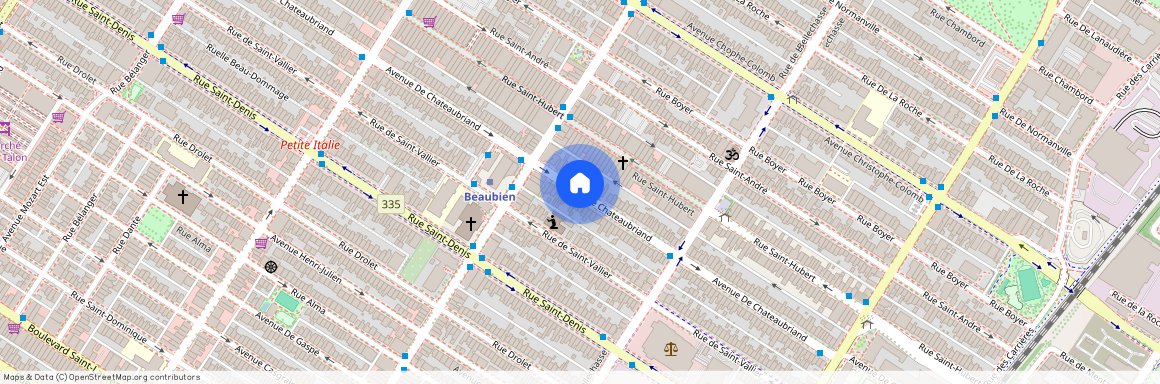 Building Avenue De Chateaubriand - gesthab - 1261771 - TOR, Avenue De Chateaubriand, La Petite-Patrie, Montreal