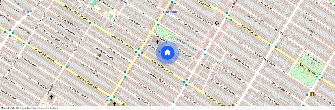 Rue de Bordeaux, Villeray-Saint-Michel-Parc-Extension, Villeray-Saint-Michel-Parc-Extension, Ile de Montréal, H2E 2R1