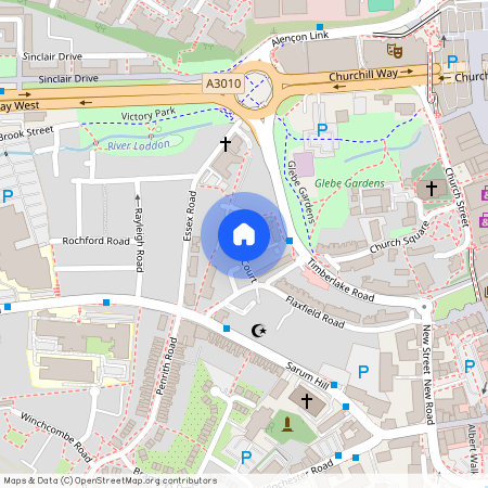 Flaxfield Court, Basingstoke, Basingstoke and Deane, RG21