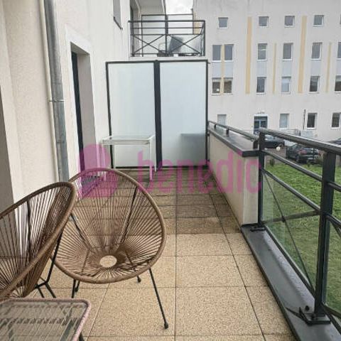 MOULINS LES METZ - f2 meublé - terrasse - parking aérien - Photo 1