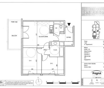 Euromédecine - T3 - 54,60m² - Photo 5