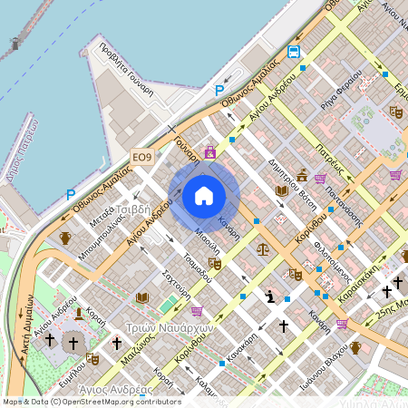 Τριών Ναυάρχων - Άγιος Ανδρέας (Πάτρα)