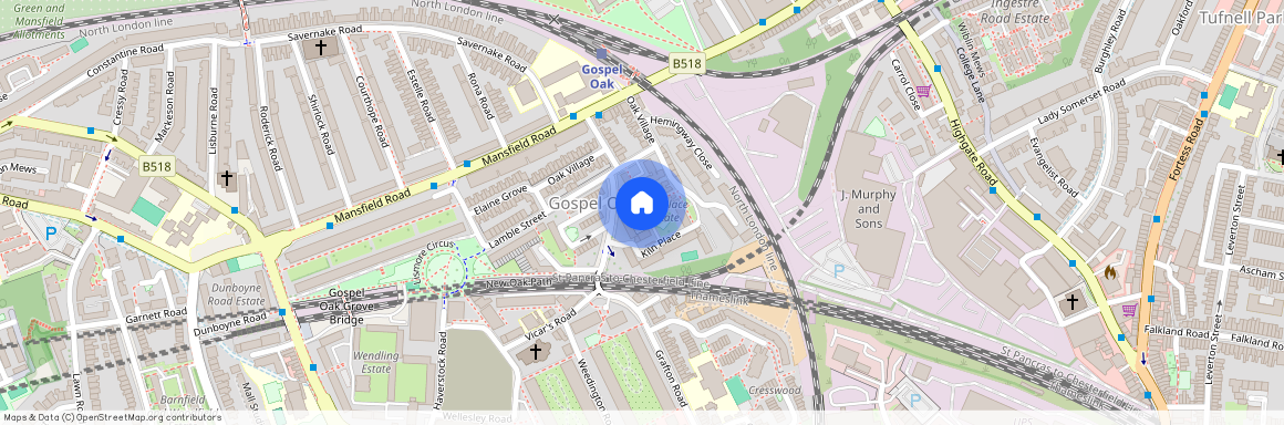 Oakley Square, Kings Cross, Camden, London