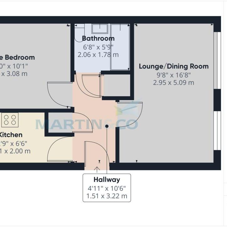 1 bedroom apartment to rent - Photo 1