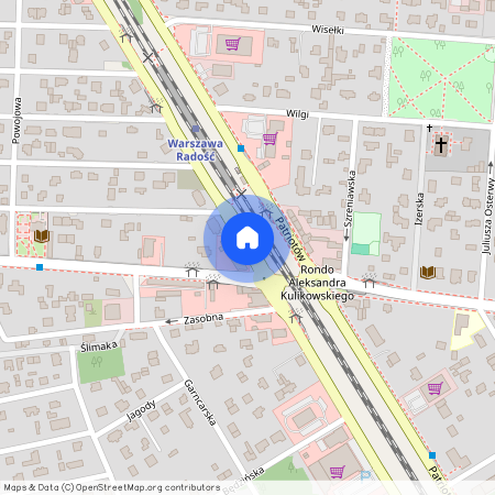 ul. Patriotów, Radość, Wawer, Warszawa, mazowieckie