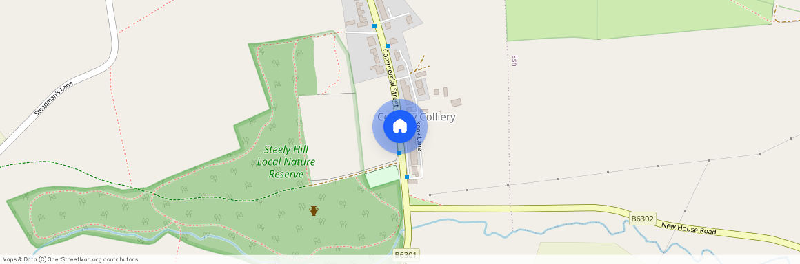 Commercial Street, Cornsay Colliery, DH7