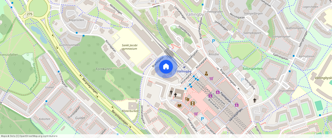 Bräckegatan **, Vällingby