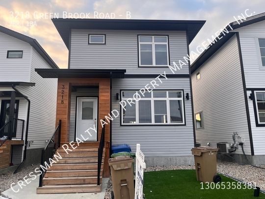 3218 Green Brook Road - B, Regina, SK S4V 3R2 - Photo 1