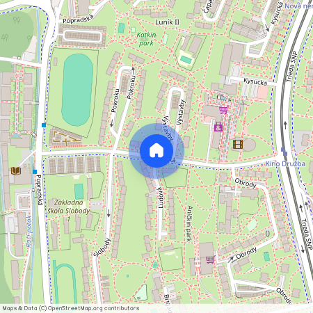 hronská Košice II, Košický kraj, Košice - Západ