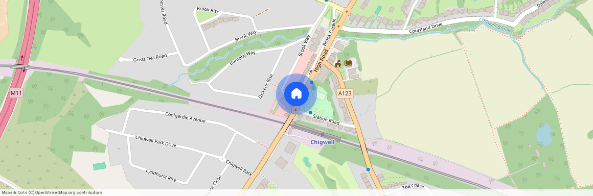 Brook Parade, High Road, Chigwell, IG7