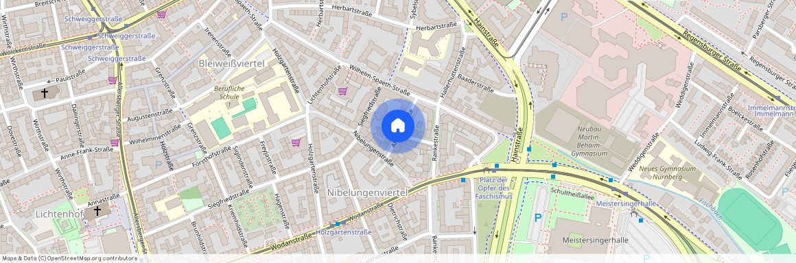 Alberichstraße, 90461 Nürnberg (Mittelfr) - Südstadt