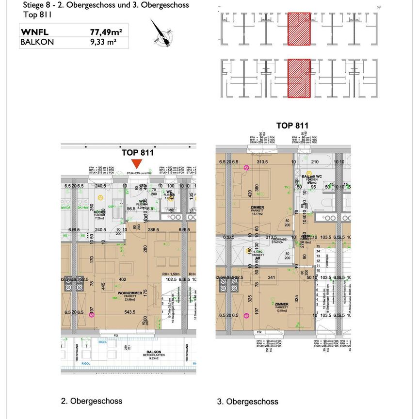 Maisonettewohnung mit süd-westlichem Balkon - Photo 1