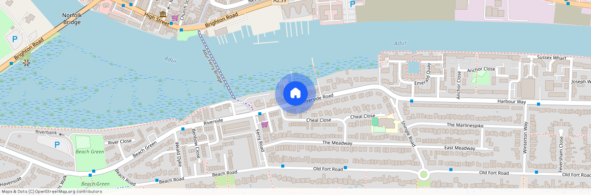 Riverside Road, BN43